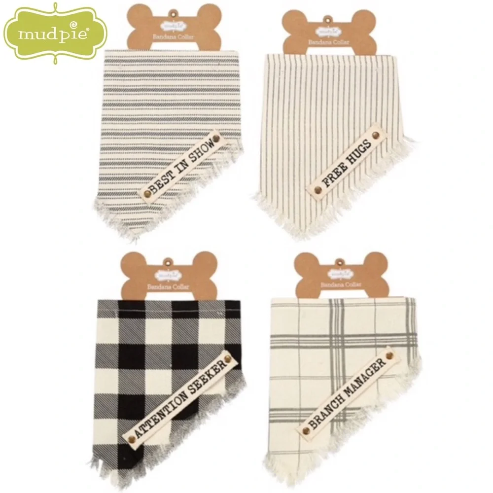 Mud Pie Dog Bandana Collar
